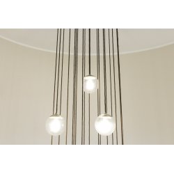 LAMPADA SOSPENSIONE MOD 2095/20 Gino Sarfatti Arteluce 1958 7 mt LAMPADARIO