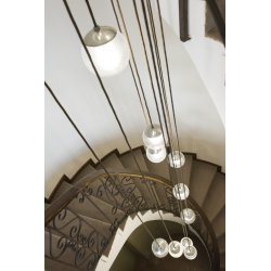 LAMPADA SOSPENSIONE MOD 2095/20 Gino Sarfatti Arteluce 1958 7 mt LAMPADARIO