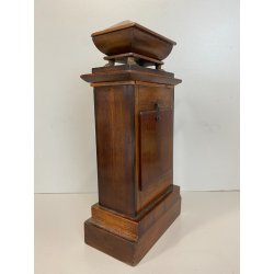 ANTICO OROLOGIO TAVOLO Duchene & Fils IMPERO LEGNO NOCE URNA ZAMPE FERINE '800