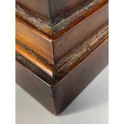 ANTICO OROLOGIO TAVOLO Duchene & Fils IMPERO LEGNO NOCE URNA ZAMPE FERINE '800