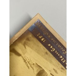 FOTOGRAFIA STORICA PIROSCAFO Elvira LOCARNO - STRESA 30 SETT. 1897 - 38,5 x 28cm