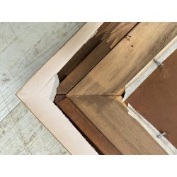 DIPINTO OLIO D. R. Gennaro (?) PAESAGGIO COSTIERA SCENA di MERCATO FIORAIA '900