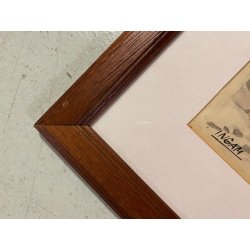 TAVOLA ORIGINALE ILLUSTRAZIONE TECNICA MISTA CARTA Enzo Magni Ingam PUBBLICITA'