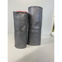 SCULTURA Jannis Kounellis ASSEMBLAGGIO MATERIALE INDUSTRIALE TESSUTO ARTE POVERA