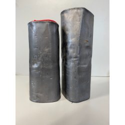 SCULTURA Jannis Kounellis ASSEMBLAGGIO MATERIALE INDUSTRIALE TESSUTO ARTE POVERA