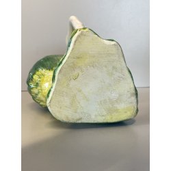 VASO VINTAGE FIGURA CERAMICA BAMBI DIPINTA AEROGRAFO PORTAMATITE DECORAZIONE '50