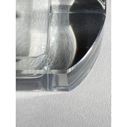 PORTACENERE PORTAOGGETTI CRISTALLO MOLATO VINTAGE CIGAR ASHTRAY PRESSEPAPIER '70