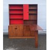 CREDENZA LIBRERIA SCRITTOIO ANNI 50 DISPENSA ART DECÒ LEGNO SCRIVANIA VINTAGE