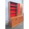 CREDENZA LIBRERIA SCRITTOIO ANNI 50 DISPENSA ART DECÒ LEGNO SCRIVANIA VINTAGE