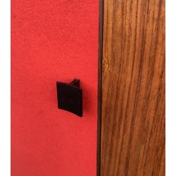 CREDENZA LIBRERIA SCRITTOIO ANNI 50 DISPENSA ART DECÒ LEGNO SCRIVANIA VINTAGE