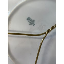 PIATTO PORCELLANA Langenthal SUISSE 52 DECORO CHINOISERIE VINTAGE PORCELAIN 33cm