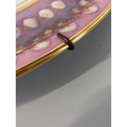 PIATTO PORCELLANA Langenthal SUISSE 52 DECORO CHINOISERIE VINTAGE PORCELAIN 33cm