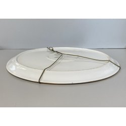 PIATTO PORCELLANA Langenthal SUISSE 52 DECORO CHINOISERIE VINTAGE PORCELAIN 33cm