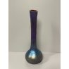 VASO VETRO PERLATO IRIDESCENTE STILE LOETZ TORCIGLLIONI DESIGN DECANTER ANNI '80