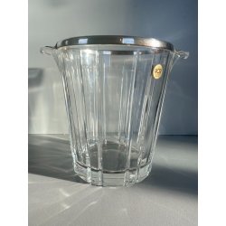 SECCHIELLO CHAMPAGNE/GHIACCIO CRISTALLO SCANALATO RCR GLACETTE ICE BUCKET '900