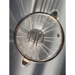 SECCHIELLO CHAMPAGNE/GHIACCIO CRISTALLO SCANALATO RCR GLACETTE ICE BUCKET '900