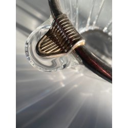 SECCHIELLO CHAMPAGNE/GHIACCIO CRISTALLO SCANALATO RCR GLACETTE ICE BUCKET '900