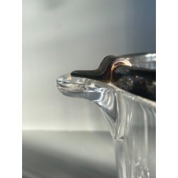 SECCHIELLO CHAMPAGNE/GHIACCIO CRISTALLO SCANALATO RCR GLACETTE ICE BUCKET '900