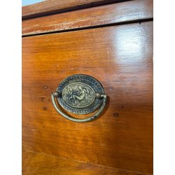 ANTICO COMO IMPERO 4 CASSETTI epoca 800 legno NOCE CASSETTONE CASSETTIERA MOBILE