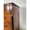 ANTICO COMO IMPERO 4 CASSETTI epoca 800 legno NOCE CASSETTONE CASSETTIERA MOBILE