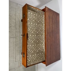 ANTICO COMO IMPERO 4 CASSETTI epoca 800 legno NOCE CASSETTONE CASSETTIERA MOBILE