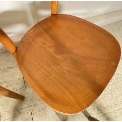 LOTTO 4 SEDIE THONET ANTICHE LEGNO FAGGIO CURVATO ANNI 50/60 CHAIR OSTERIA