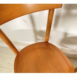 LOTTO 4 SEDIE THONET ANTICHE LEGNO FAGGIO CURVATO ANNI 50/60 CHAIR OSTERIA
