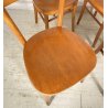 LOTTO 4 SEDIE THONET ANTICHE LEGNO FAGGIO CURVATO ANNI 50/60 CHAIR OSTERIA