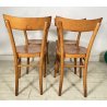 LOTTO 4 SEDIE THONET ANTICHE LEGNO FAGGIO CURVATO ANNI 50/60 CHAIR OSTERIA