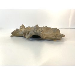 ANTICO PIATTO DECORATIVO CENTROTAVOLA SVUOTATASCHE SCULTURA BRONZO ART NOUVEAU