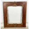 ANTICA CORNICE LEGNO DECORO DORATO epoca 900 62 x 72 cm SPECCHIO QUADRO FRAME