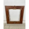 ANTICA CORNICE LEGNO DECORO DORATO epoca 900 62 x 72 cm SPECCHIO QUADRO FRAME