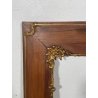 ANTICA CORNICE LEGNO DECORO DORATO epoca 900 62 x 72 cm SPECCHIO QUADRO FRAME