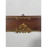 ANTICA CORNICE LEGNO DECORO DORATO epoca 900 62 x 72 cm SPECCHIO QUADRO FRAME