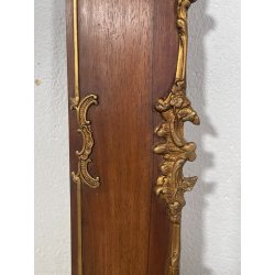 ANTICA CORNICE LEGNO DECORO DORATO epoca 900 62 x 72 cm SPECCHIO QUADRO FRAME