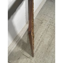 ANTICA CORNICE LEGNO DECORO DORATO epoca 900 62 x 72 cm SPECCHIO QUADRO FRAME