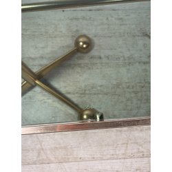 TAVOLO SALOTTO VINTAGE RUOTE SPACE AGE Allegri Parma ANNI 70 REGOLABILE DESIGN