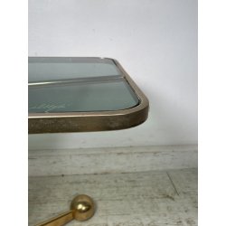 TAVOLO SALOTTO VINTAGE RUOTE SPACE AGE Allegri Parma ANNI 70 REGOLABILE DESIGN