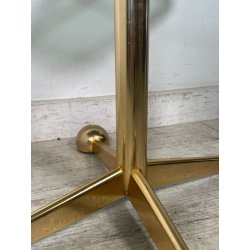 TAVOLO SALOTTO VINTAGE RUOTE SPACE AGE Allegri Parma ANNI 70 REGOLABILE DESIGN