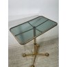 TAVOLO SALOTTO VINTAGE RUOTE SPACE AGE Allegri Parma ANNI 70 REGOLABILE DESIGN