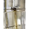 COPPIA APPLIQUE VETRO MURANO DESIGN STILE Venini "Triedri" WALL LAMP SCONCE '70