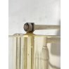 COPPIA APPLIQUE VETRO MURANO DESIGN STILE Venini "Triedri" WALL LAMP SCONCE '70