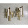 COPPIA APPLIQUE VETRO MURANO DESIGN STILE Venini "Triedri" WALL LAMP SCONCE '70