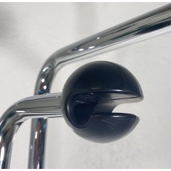 APPENDIABITI DA TERRA DESIGN ANNI 70 MARMO ACCIAIO VINTAGE ATTACCAPANNI MODERN