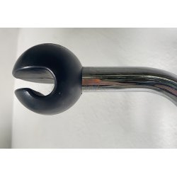 APPENDIABITI DA TERRA DESIGN ANNI 70 MARMO ACCIAIO VINTAGE ATTACCAPANNI MODERN