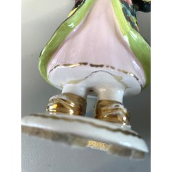 COPPIA SCULTURA CERAMICA Alma FIGURE ORIENTE Mod. 85/86 BOY GIRL ANNI '50 DANNI