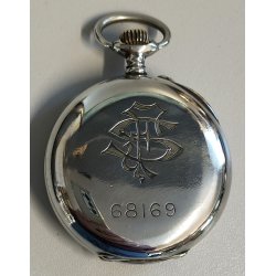 ANTICO OROLOGIO TASCA Longines FS Ferrovie cal 19.71N EPOCA 900 OLD POCKET WATCH