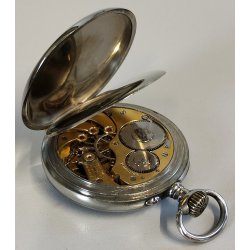 ANTICO OROLOGIO TASCA Longines FS Ferrovie cal 19.71N EPOCA 900 OLD POCKET WATCH