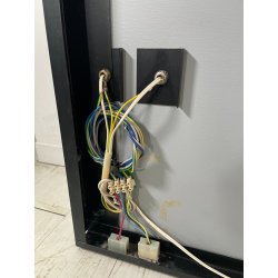 GRANDE SPECCHIRA VINTAGE 3 LUCI OTTONE VETRO OPALINO CALLE SPECCHIO ATT A. LELLI