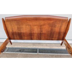 ANTICO LETTO MATRIMONIALE Art Déco RADICA anni 50 DESIGN Modernariato CAMERA BED